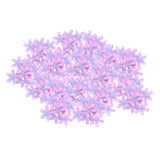 Maxbell 300 Pieces Artificial Flower Petals Resuable Floret for Party Table Outdoor Light Purple
