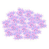 Maxbell 300 Pieces Artificial Flower Petals Resuable Floret for Party Table Outdoor Light Purple