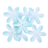 Maxbell 300 Pieces Artificial Flower Petals Resuable Floret for Party Table Outdoor Blue