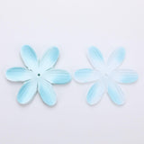 Maxbell 300 Pieces Artificial Flower Petals Resuable Floret for Party Table Outdoor Blue
