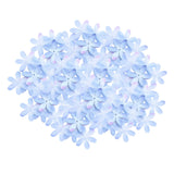 Maxbell 300 Pieces Artificial Flower Petals Resuable Floret for Party Table Outdoor Light Blue
