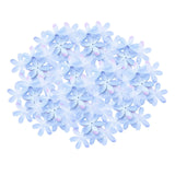 Maxbell 300 Pieces Artificial Flower Petals Resuable Floret for Party Table Outdoor Light Blue