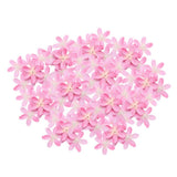 Maxbell 300 Pieces Artificial Flower Petals Resuable Floret for Party Table Outdoor Pink