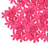 Maxbell 300 Pieces Artificial Flower Petals Resuable Floret for Party Table Outdoor Rose Red