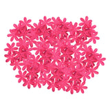 Maxbell 300 Pieces Artificial Flower Petals Resuable Floret for Party Table Outdoor Rose Red