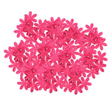 Maxbell 300 Pieces Artificial Flower Petals Resuable Floret for Party Table Outdoor Rose Red