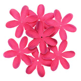 Maxbell 300 Pieces Artificial Flower Petals Resuable Floret for Party Table Outdoor Rose Red
