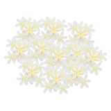 Maxbell 300 Pieces Artificial Flower Petals Resuable Floret for Party Table Outdoor Beige