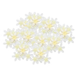 Maxbell 300 Pieces Artificial Flower Petals Resuable Floret for Party Table Outdoor Beige