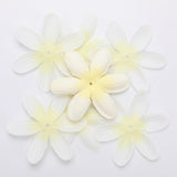 Maxbell 300 Pieces Artificial Flower Petals Resuable Floret for Party Table Outdoor Beige