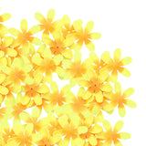 Maxbell 300 Pieces Artificial Flower Petals Resuable Floret for Party Table Outdoor Yellow