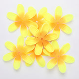 Maxbell 300 Pieces Artificial Flower Petals Resuable Floret for Party Table Outdoor Yellow