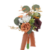 Maxbell Romantic Wedding Bridal Bouquet Photography Props for Banquet Wedding Decor D