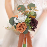 Maxbell Romantic Wedding Bridal Bouquet Photography Props for Banquet Wedding Decor D