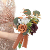 Maxbell Romantic Wedding Bridal Bouquet Photography Props for Banquet Wedding Decor D