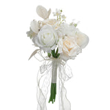 Maxbell Romantic Wedding Bridal Bouquet Photography Props for Banquet Wedding Decor G