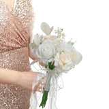 Maxbell Romantic Wedding Bridal Bouquet Photography Props for Banquet Wedding Decor G
