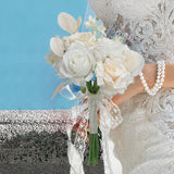 Maxbell Romantic Wedding Bridal Bouquet Photography Props for Banquet Wedding Decor G