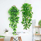 Maxbell Simulation Rattan Leaves Fake Plants for Hanging Decor Garden Wedding Decor