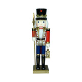 Maxbell Handmade Nutcracker Figures Nutcracker Soldier for Desktop Office Decoration