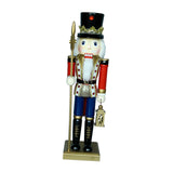 Maxbell Handmade Nutcracker Figures Nutcracker Soldier for Desktop Office Decoration