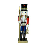 Maxbell Handmade Nutcracker Figures Nutcracker Soldier for Desktop Office Decoration