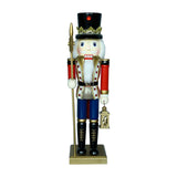 Maxbell Handmade Nutcracker Figures Nutcracker Soldier for Desktop Office Decoration