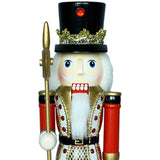 Maxbell Handmade Nutcracker Figures Nutcracker Soldier for Desktop Office Decoration