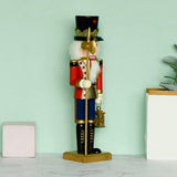Maxbell Handmade Nutcracker Figures Nutcracker Soldier for Desktop Office Decoration
