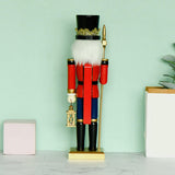 Maxbell Handmade Nutcracker Figures Nutcracker Soldier for Desktop Office Decoration