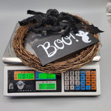 Maxbell Halloween Spider Wreath Dining Room Hanging Porch Window Ornaments