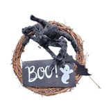 Maxbell Halloween Spider Wreath Dining Room Hanging Porch Window Ornaments