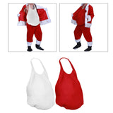Maxbell Christmas Fake Belly for Stage Performances Halloween Party Supplies