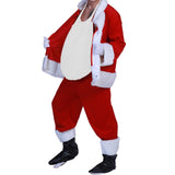 Maxbell Christmas Fake Belly for Stage Performances Halloween Party Supplies