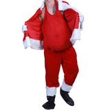 Maxbell Christmas Fake Belly for Stage Performances Halloween Party Supplies