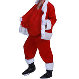 Maxbell Christmas Fake Belly for Stage Performances Halloween Party Supplies