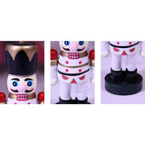Maxbell 6x 7cm Nutcracker Figures Decor Figures Nutcracker Model for Bedroom Home
