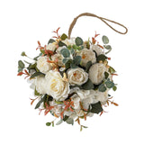 Maxbell Flower Ball Flower Garland Wedding Decoration for Room Home White