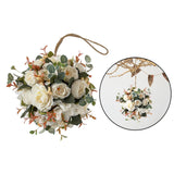 Maxbell Flower Ball Flower Garland Wedding Decoration for Room Home White