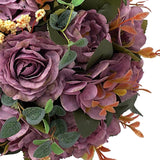 Maxbell Flower Ball Flower Garland Wedding Decoration for Room Home Purple