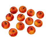 Maxbell Mini Pumpkins Lifelike Harvest Pumpkins for Halloween Holiday Decoration Orange and Yellow