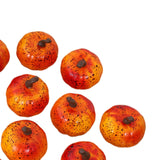 Maxbell Mini Pumpkins Lifelike Harvest Pumpkins for Halloween Holiday Decoration Orange and Yellow