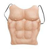 Maxbell Funny Fake Muscle Chic Gift Lifelike for Halloween Outdoor Costume Parties