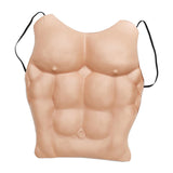Maxbell Funny Fake Muscle Chic Gift Lifelike for Halloween Outdoor Costume Parties
