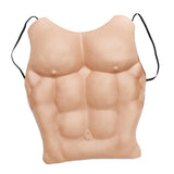Maxbell Funny Fake Muscle Chic Gift Lifelike for Halloween Outdoor Costume Parties
