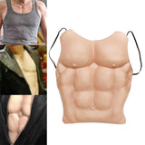 Maxbell Funny Fake Muscle Chic Gift Lifelike for Halloween Outdoor Costume Parties