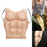Maxbell Funny Fake Muscle Chic Gift Lifelike for Halloween Outdoor Costume Parties