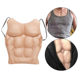 Maxbell Funny Fake Muscle Chic Gift Lifelike for Halloween Outdoor Costume Parties