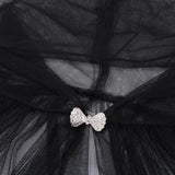 Maxbell Hooded Cloak Floor Length Soft Universal for Carnivals Wedding Black