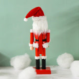Maxbell Nutcracker Santa Figurine Chic Gift Party Favors for Living Room Adults Kids